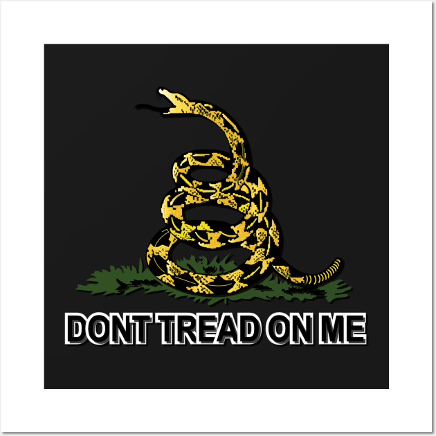 Dont Tread on Me Wall Art by twix123844